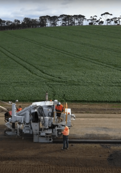 slipform kerbing Geelong